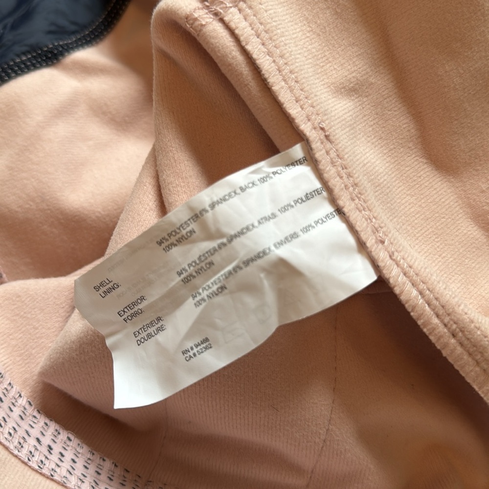 πΈ Nautica Softshell Rain Jacket β Pink w/ Black Polka Dots | Size S | Spring - Picture 12 of 12